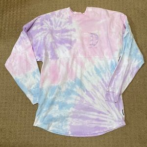 DISNEYLAND TYE DYE ADULT SPIRIT TEE SHIRT JERSEY